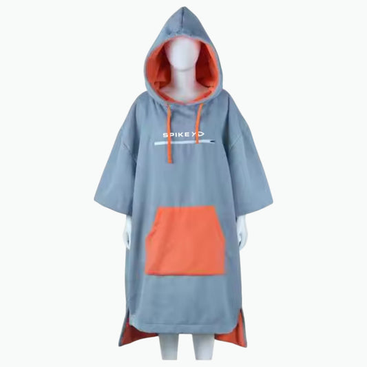 Spike spearfishing microfibre poncho.