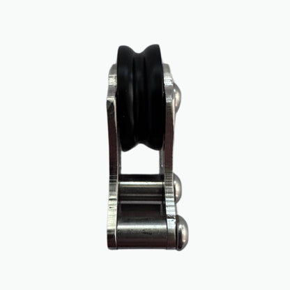 Stealthy block pulley for spike spearguns side.